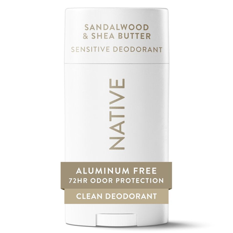Aluminum-Free Sensitive Deodorant for Men - Sandalwood & Shea Butter, 2.65 oz