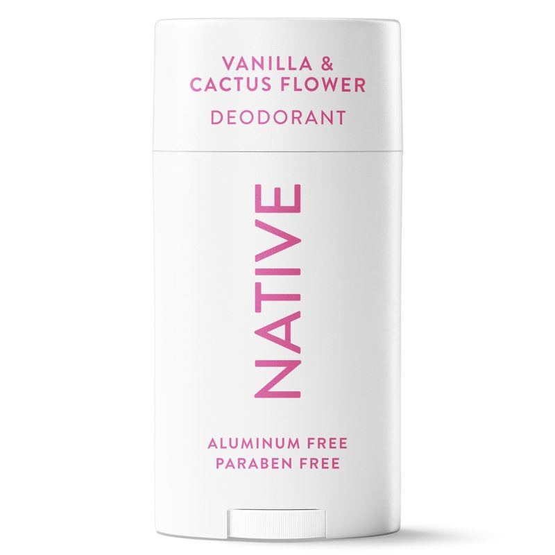 Aluminum-Free Deodorant Stick for Women - Vanilla & Cactus Flower, 2.65oz