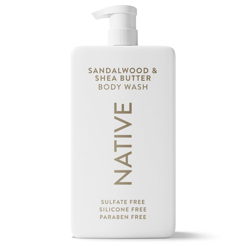 Sandalwood & Shea Butter Body Wash - Sulfate Free, 36 fl oz