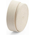 Cotton Webbing Ribbon for Bags Sewing Crafts - 1 Inch x 5 Yards, Natural
