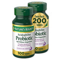 Probiotic Acidophilus Tablets - Digestive Health Supplement, 100 Count, 2 Pack