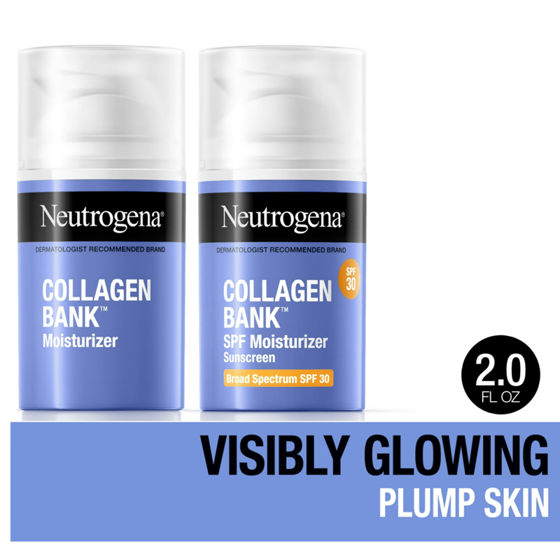 Collagen Bank Daily Facial Moisturizer with SPF 30 - 2.0 fl oz