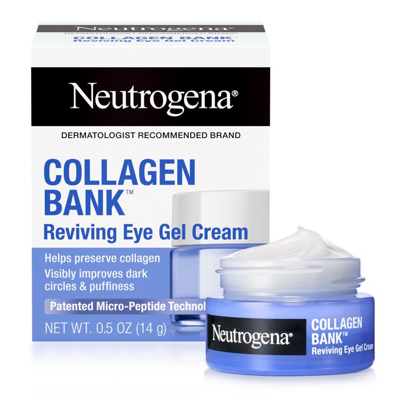Collagen Bank Reviving Eye Gel Cream with Peptides & Niacinamide 0.5 oz