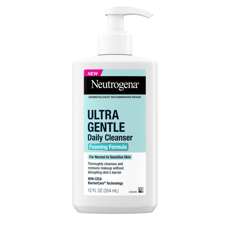 Ultra Gentle Foaming Facial Cleanser for Sensitive Skin - 12 fl. oz