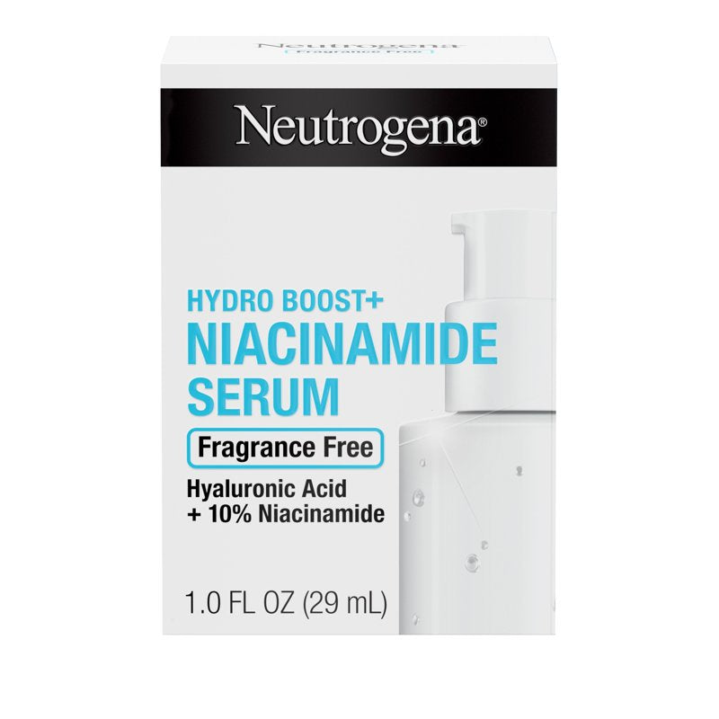 10% Niacinamide Face Serum with Hyaluronic Acid for Hydrated, Even Skin Tone