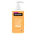 Oil-Free Acne Face Wash with 2% Salicylic Acid, Fragrance Free, 9.1 fl oz