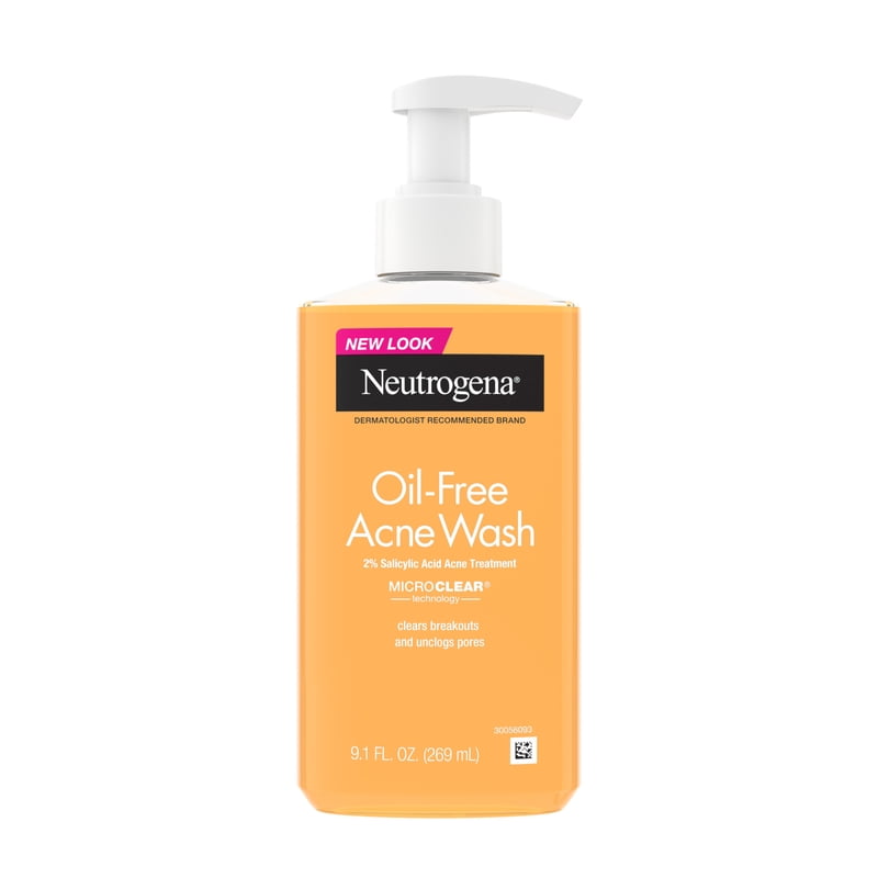 Oil-Free Acne Face Wash with 2% Salicylic Acid for Clearer Skin