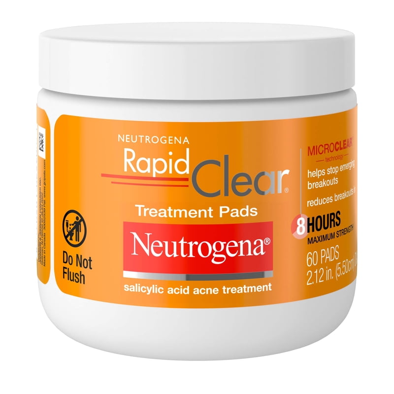 2% Salicylic Acid Acne Treatment Pads - Facial Cleansing Wipes, 60 Count