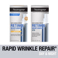 Rapid Wrinkle Repair Moisturizer Set with SPF 30 & Retinol - 1 oz