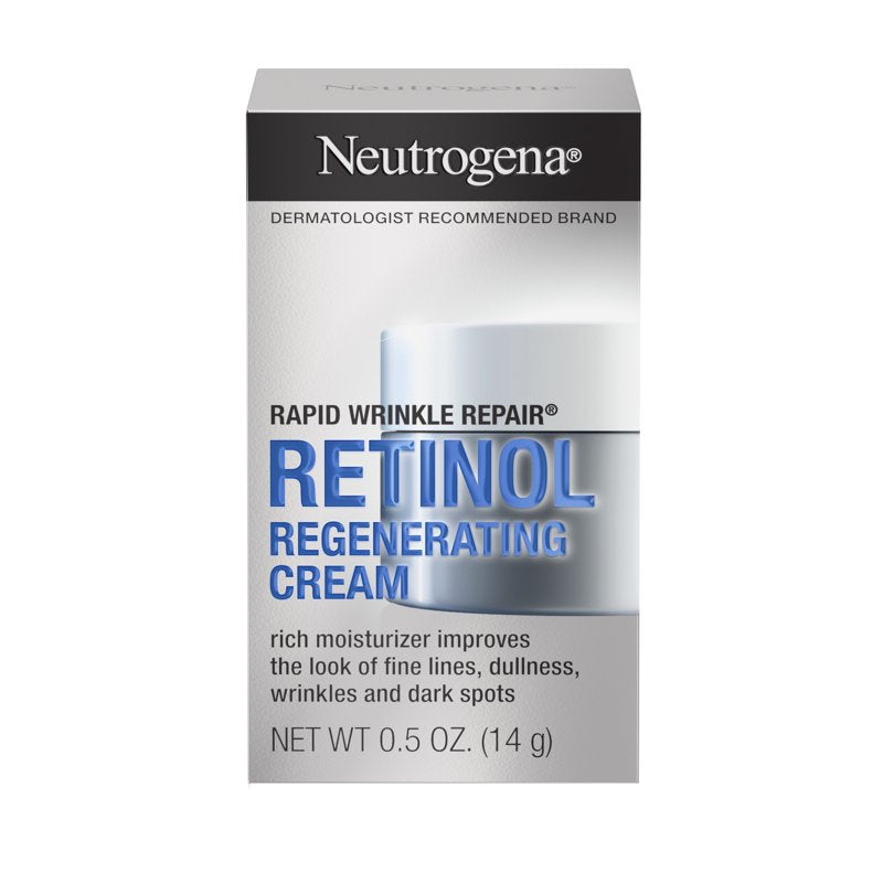 Retinol Night Cream for Face, Anti-Aging Moisturizer with Hyaluronic Acid 0.5oz