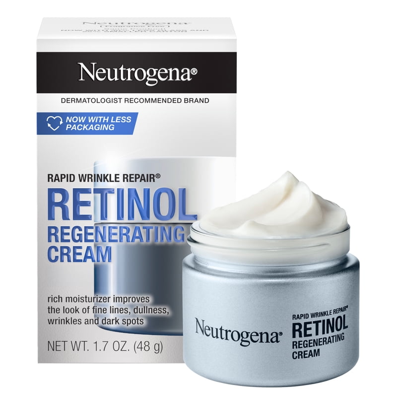 Retinol Anti-Aging Face Cream with Hyaluronic Acid, 1.7 oz