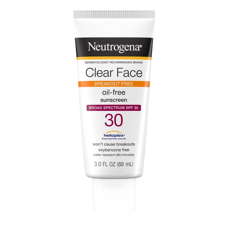 Clear Face Sunscreen SPF 30 for Acne-Prone Skin - 3 fl oz