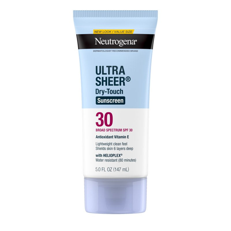 Ultra Sheer Sunscreen SPF 30 - Dry-Touch Lotion, 5 Fl Oz