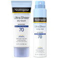 Broad Spectrum SPF 70 Sunscreen Lotion & Spray Set - Ultra Sheer