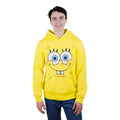 Adult SpongeBob SquarePants Fleece Hoodie - Yellow Face, M Variation