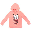 Kids Fleece Pullover Hoodie - Pink Patrick SpongeBob SquarePants, Size 10-12