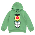 Men's Fleece Hoodie - SpongeBob Plankton Jade Green, Size L