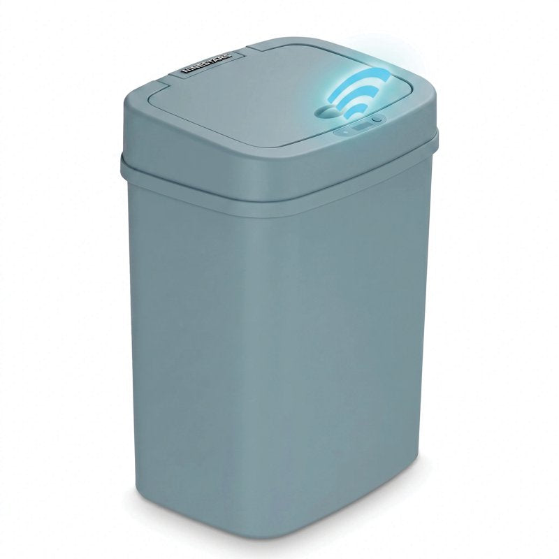 Automatic Motion Sensor Trash Can - 3.2 Gallon, Blue Cameo