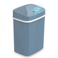 3.2 Gallon Motion Sensor Trash Can with Trash Bags - Steel Blue