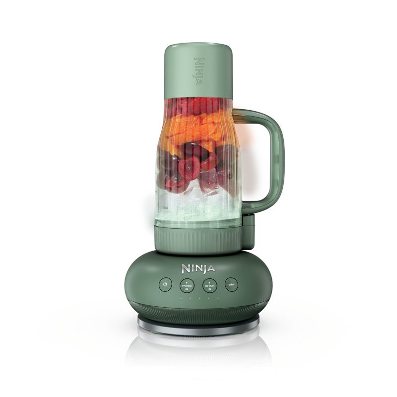 Ninja BlendBOSS 24-Oz Personal Blender - Sage Moss, Auto-iQ Technology