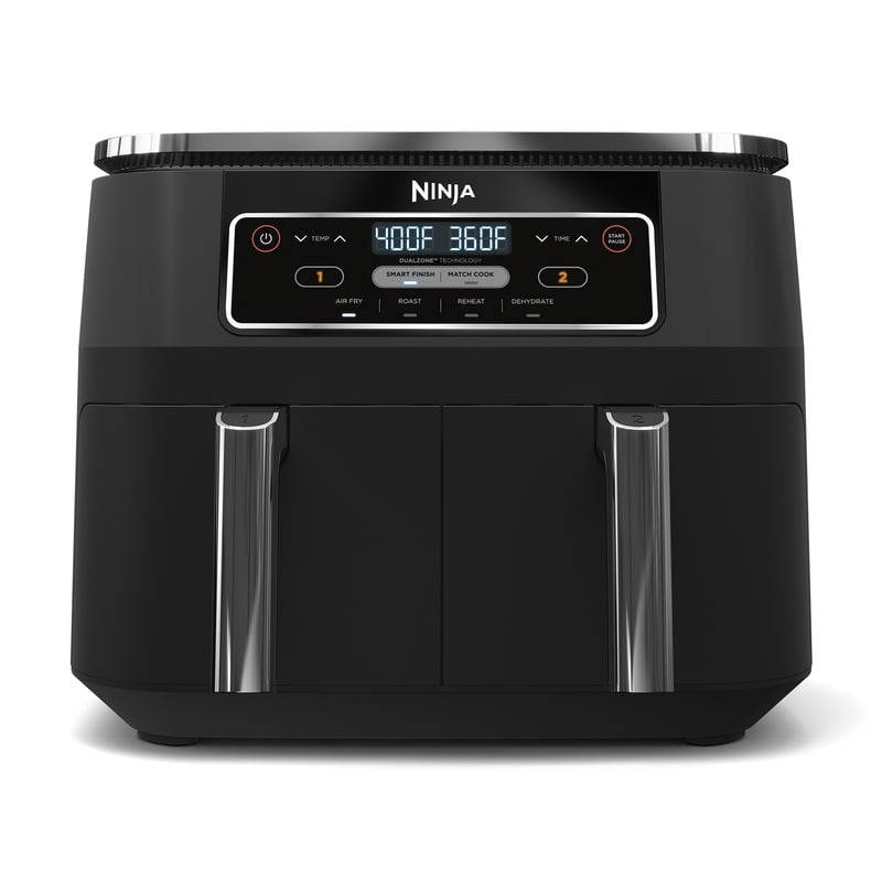 Ninja Foodi 8-Qt DualZone Air Fryer - Black, 4-in-1 Cooking