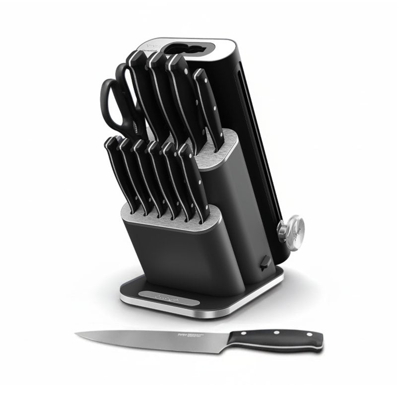 Ninja NeverDull 13-Piece Knife Set with Removable Sharpener - Black