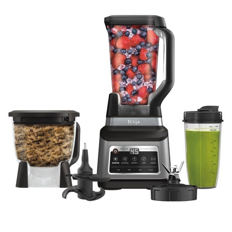 Professional Plus 1400W Kitchen System Blender with Food Processor & Cup