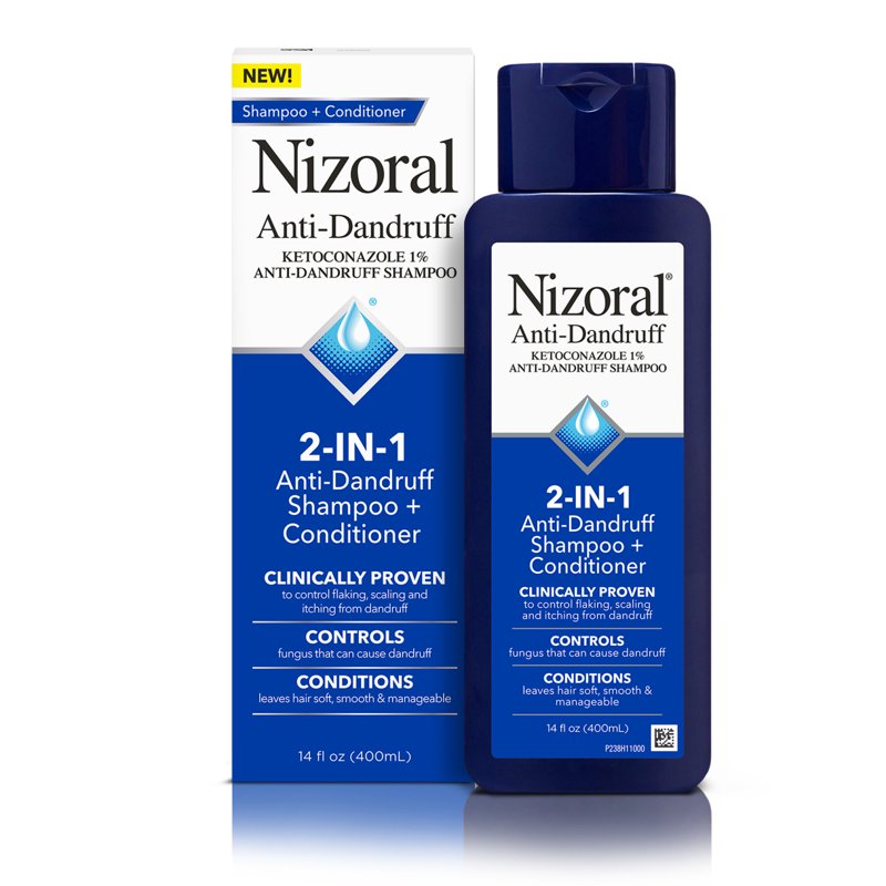 Anti-Dandruff Shampoo & Conditioner with Ketoconazole 14 Fl Oz