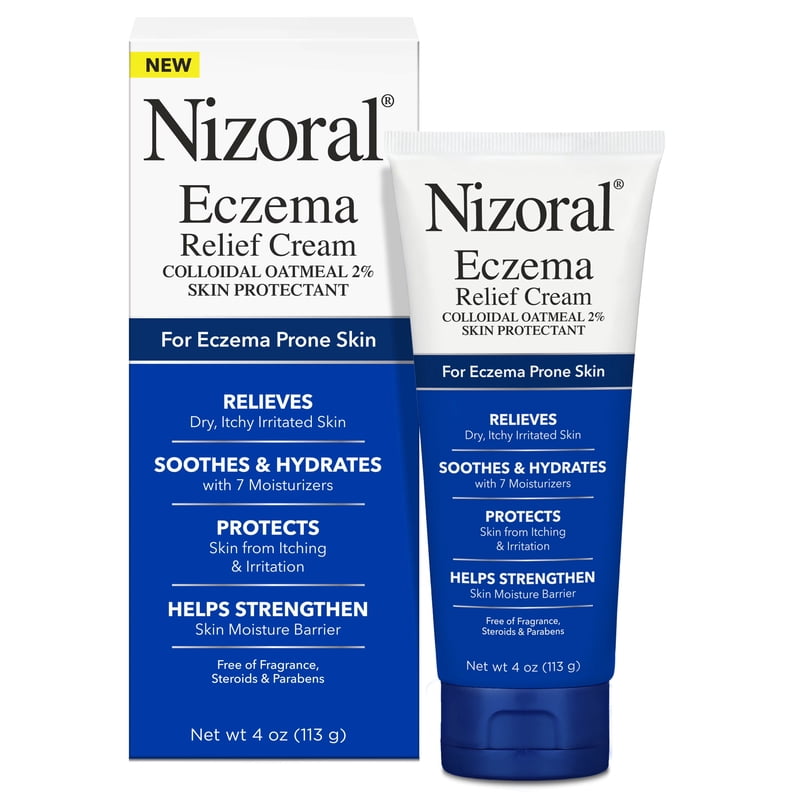 Nizoral Eczema Relief Cream- Relieves Dry, Itchy, Irritated Skin,
