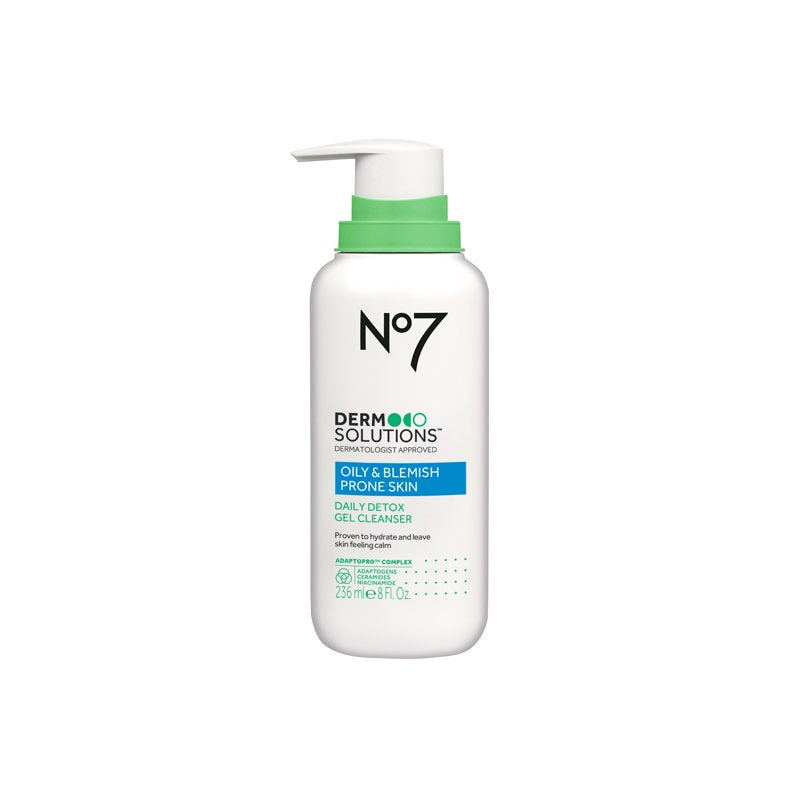 Daily Detox Gel Facial Cleanser for Normal to Oily Skin - 8oz