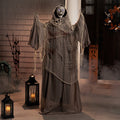 Lighted Animated Halloween Master of Death Decoration - 65 Inches