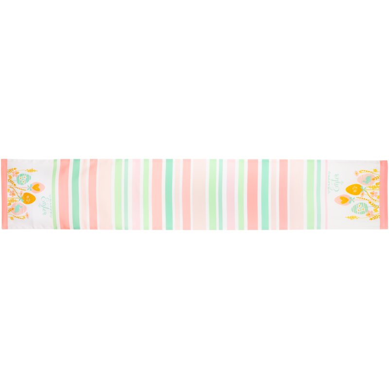 Easter Table Runner - Happy Easter Print - 12x72 Inches