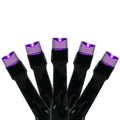 Purple LED String Lights 10ft Battery Operated Indoor Outdoor Decor