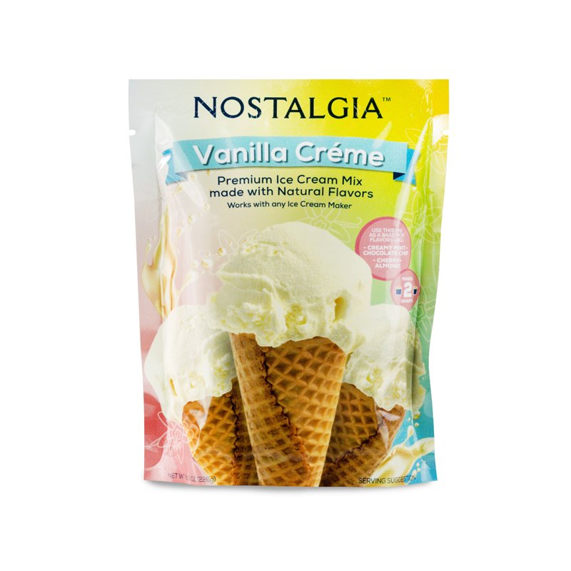Premium Vanilla Ice Cream Mix - Make 2 Quarts