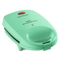 Compact Electric Sandwich Maker and Panini Press - Mint Green