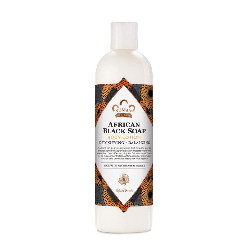 African Black Soap Moisturizing Body Lotion for Dry Skin - 13 oz