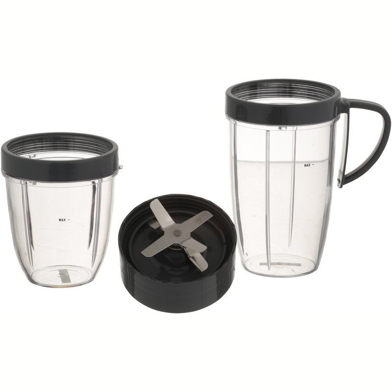 5-Piece Blender Upgrade Kit: 2 Cups, Extractor Blade & 2 Lip Rings