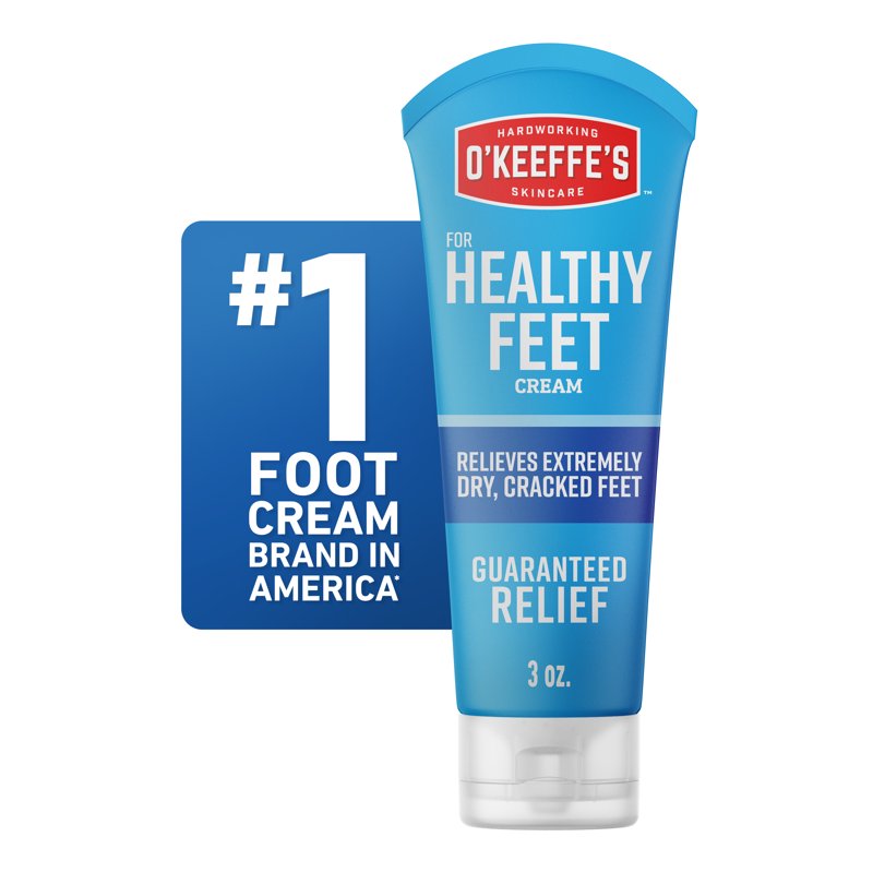 Moisturizing Foot Cream for Dry Cracked Feet - Hypoallergenic & Non-Greasy