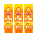 Lip Repair SPF 35 Balm - Healing Moisturizer for Dry Lips, 3-Pack
