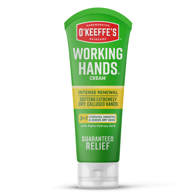 O'Keeffe's Working Hands Intense Renewal Hand Cream, 3oz Tube (Pack