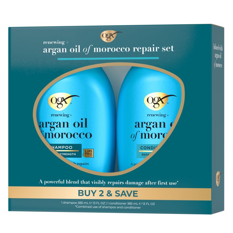 Argan Oil Shampoo & Conditioner Set - 2 x 13 fl. oz