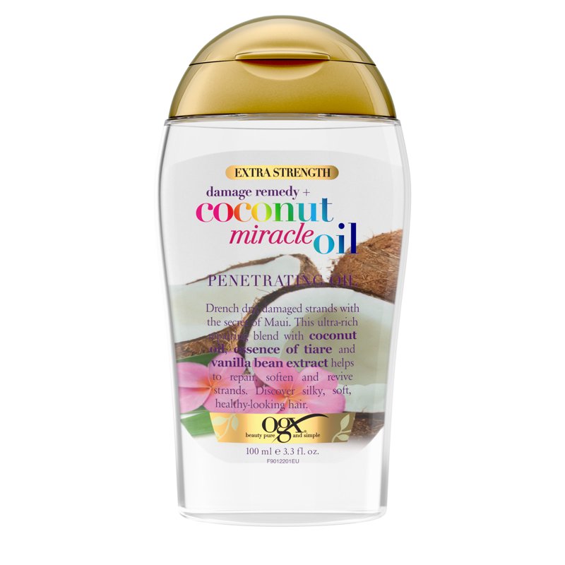 Coconut Miracle Oil Hair Treatment for Thick, Frizzy Hair - 3.3 fl oz