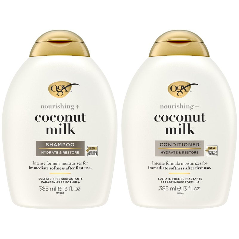 Coconut Milk Shampoo & Conditioner Set - 13 fl oz