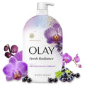 Fresh Radiance Body Wash with Vitamin B3 - Orchid & Black Currant