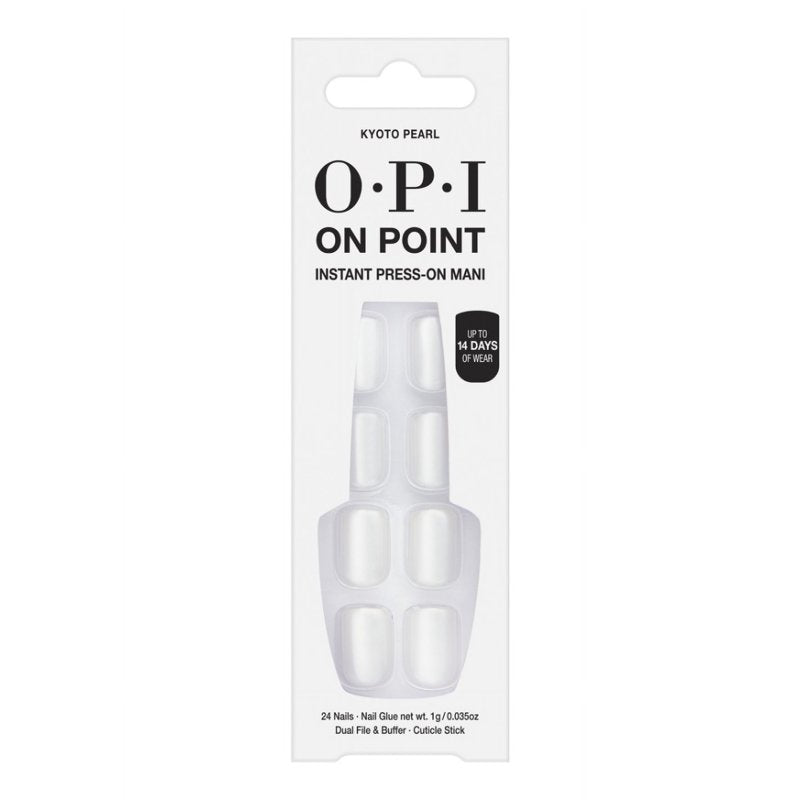 Instant Press On Nails - Kyoto Pearl, 24 Pieces, Vegan