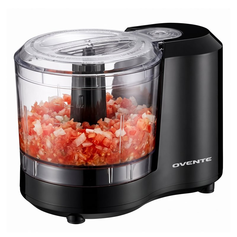 1.5-Cup Electric Food Chopper and Processor - 100W Mini Kitchen Appliance
