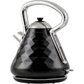 Stainless Steel Electric Tea Kettle 1.7L - Black, 1500W Fast Heating
