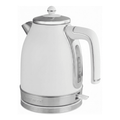 1.7L Stainless Steel Electric Kettle - 1500W Power, White