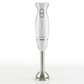 300W Electric Immersion Hand Blender - White Corded Stick Mixer