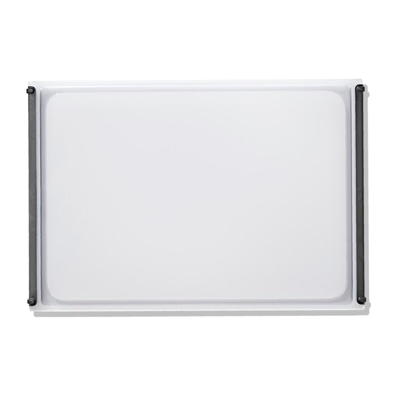 Large Non-Slip Plastic Cutting Board with Juice Groove - 16.9 x 11.7 Inch